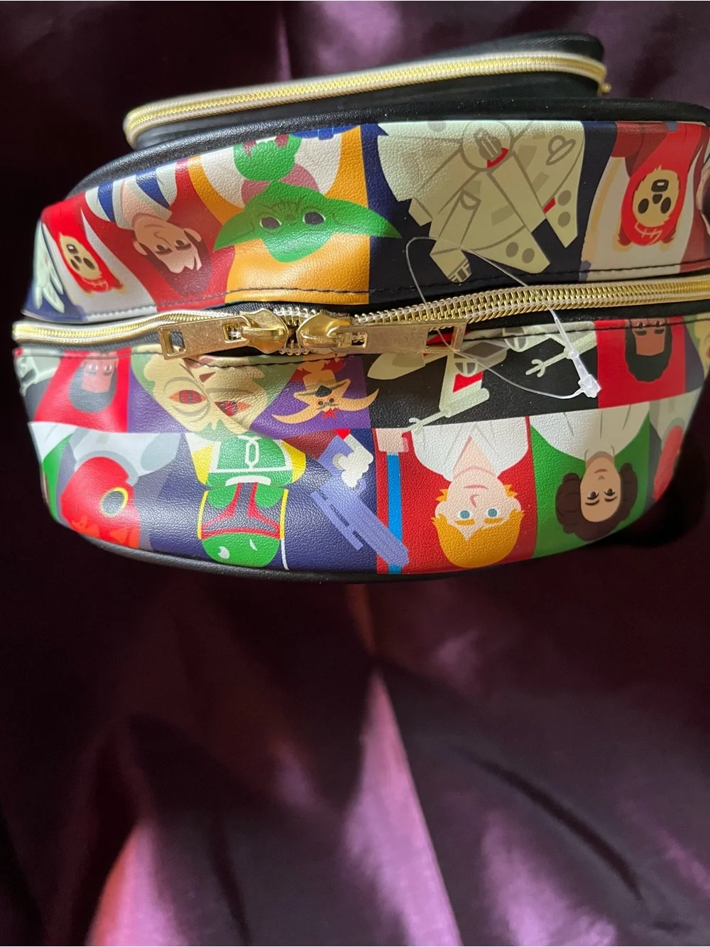 Star Wars Multi-Color Character Panel Mini Backpack - Picture 8 of 8